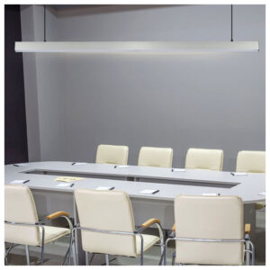 V-TAC Κρεμαστό Γραμμικό Φωτιστικό LED 40W 3360lm 120° IP20 230V Samsung Chip Φυσικό Λευκό Άσπρο Σώμα 21376