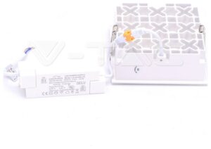 LED Φωτιστικό Χωνευτό Τετράγωνο 13cm x 13cm 36W Με Ανακλαστήρα 12° και 9 SAMSUNG CHIP Θερμό Λευκό 984