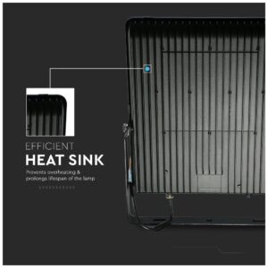 LED Προβολέας V-TAC 50W Μαύρος Evolution 160LM/W Ψυχρό Λευκό 5 Χρόνια Εγγύηση 5919