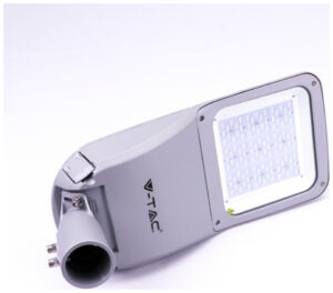 LED V-TAC Φωτιστικό Δρόμου SMD 80W SAMSUNG CHIP 302Z+ Class II Type 3M Inventonics 0-10V Σώμα Γκρί Φως Ημέρας 541