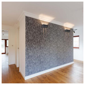 V-TAC LED απλίκα 24W ορθογώνια με μαύρο σώμα 3000K θερμό λευκό IP65 SKU: 2977