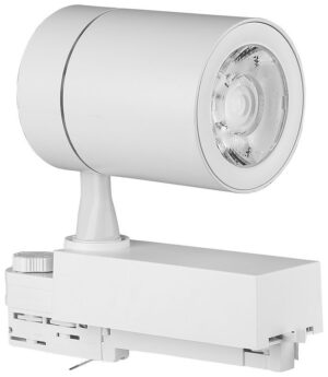 V-TAC LED φωτιστικό ράγας τριφασικό COB 35W 4000K φυσικό λευκό με λευκό σώμα SKU: 211256