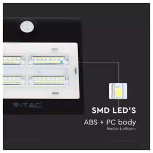 V-TAC LED ηλιακό φωτιστικό 3W 3000K/4000K Θερμό/φυσικό λευκό V-TAC SKU: 7528