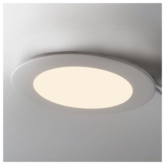 V-TAC LED mini panel χωνευτό 24W 2700K θερμό λευκό στρογγυλό SKU: 214872