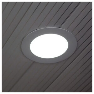 V-TAC LED mini panel χωνευτό 24W 4000K φυσικό λευκό στρογγυλό SKU: 214873