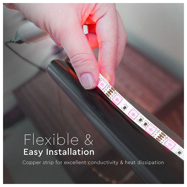 LED Ταινία V-TAC Αδιάβροχη IP65 24V 9W/m 60 smd 5050 Led/m Ψυχρό Λευκό 5Μ 2564