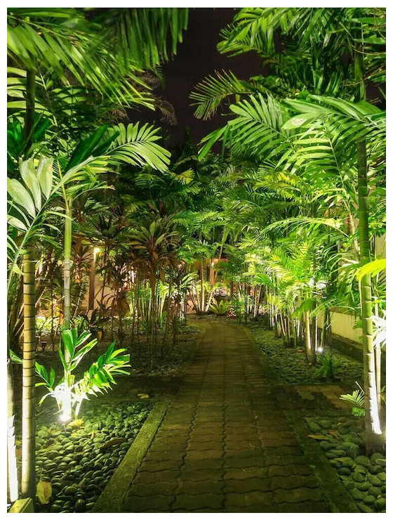 V-TAC LED αδιάβροχο φωτιστικό καρφί 12W IP65 4000K φυσικό λευκό με γκρι σώμα 217551