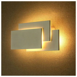 V-TAC Μοντέρνο Φωτιστικό Τοίχου με Ενσωματωμένο LED 11W 230V 1368lm 360° IP20 Άσπρο Σώμα Zεστό Λευκό 218202