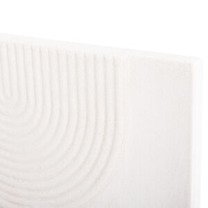 ΠΙΝΑΚΑΣ ΟΡΘΟΓΩΝΙΟΣ ΣΕΙΡΑ SANTORINI HM4523 MDF ΣΕ ΥΠΟΛΕΥΚΟ ΧΡΩΜΑ 60x4(πάχος)x80Υεκ.