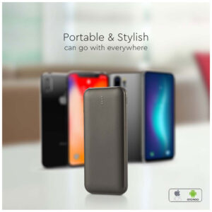 V-TAC PowerBank 10.000 mAh Γκρι 23037