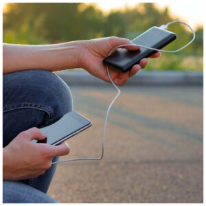 V-TAC PowerBank 10.000 mAh Μαύρο 23036