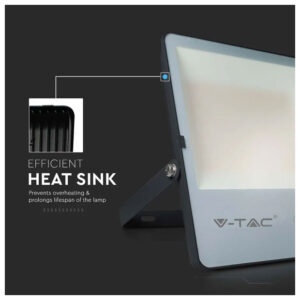 V-TAC Προβολέας LED SMD Evolution 200W 31500lm 185lm/W 100° IP65 Samsung Chip G8 High Lumen Μαύρο Σώμα Ψυχρό Λευκό 20458
