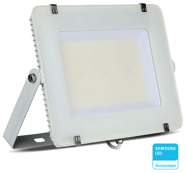 V-TAC Προβολέας LED SMD Slim 200W 100° 23000lm IP65 Samsung Chip G2 High Lumen Άσπρο Σώμα Φυσικό Λευκό 21787