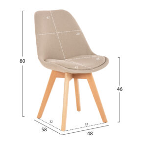 ΣΕΤ ΤΡΑΠΕΖΑΡΙΑΣ 5ΤΜΧ PALOMA HM10382 MDF TOP ΣΕ SONAMA--ΜΠΕΖ ΚΑΡΕΚΛΕΣ