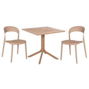 ΣΕΤ ΤΡΑΠΕΖΑΡΙΑΣ ΕΞ.ΧΩΡΟΥ 3ΤΜΧ CLEO HM21136 ΠΟΛΥΠΡΟΥΛΕΝΙΟ ΣΕ ΚΑΠΟΥΤΣΙΝΟ