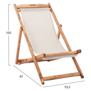 ΣΕΖΛΟΝΓΚ ΛΗΜΝΟΣ ΜΑΣΙΦ ΟΞΙΑ ΕΜΠ/ΣΜΟΣ ΦΥΣΙΚΟΣ ΜΕ PVC 2Χ1 ΕΚΡΟΥ HM11709.60T