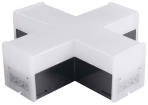 V-TAC Σύνδεσμος X LED για Γραμμικό Φωτιστικό 12W 230V 1200lm 120° Ψυχρό Λευκό Mαύρο Σώμα 10141