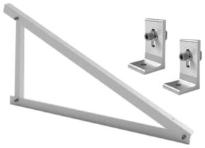 V-TAC Τριγωνικό Στήριγμα Ρυθμιζόμενο 10°-15° για Στήριξη Φωτοβολταϊκών Πάνελ σε Οροφή-Ταράτσα (Τεμάχιο) 11387