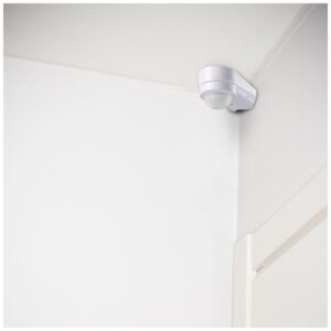 Υπέρυθρος Αισθητήρας Κίνησης Τοίχου Λευκός Αδιάβροχος 180 ° 600W 6613