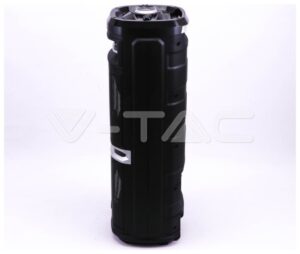 V-TAC Επαναφορτιζόμενο Φορητό Ηχείο 120W 2x10inch με Μικρόφωνο Τηλεχειριστήριο RF και Φωτισμό LED 7734