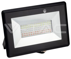 V-TAC LED Προβολέας 50W SMD Μαύρος RGB με Τηλεκοντρόλ 5996