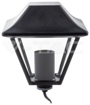 V-TAC Στύλος με Φαναράκι Κήπου 95cm με ντουι Ε27 IP44 8687