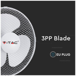 V-TAC 7924 Επιτραπέζιος Ανεμιστήρας 40W Διαμέτρου 30cm