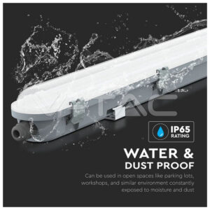 V-TAC Αδιάβροχο LED 48W 150CM WITH SAMSUNG CHIP 4000K