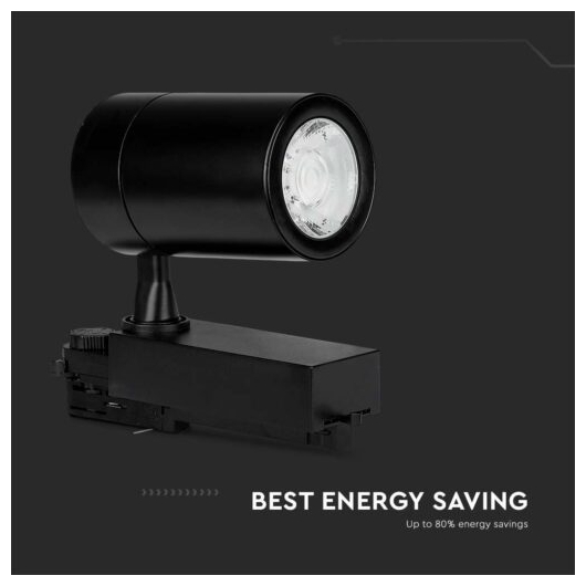 V-TAC LED φωτιστικό ράγας τριφασικό COB 35W 4000K φυσικό λευκό SKU: 211286