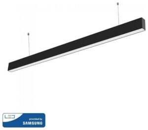 V-TAC LED Γραμμικό Φωτιστικό Οροφής 40W Θερμό Λευκό IP20 Μ120xΒ3.5xΥ6.7εκ.