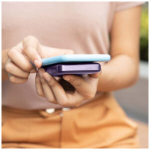 V-TAC MagSafe Power Bank 5000mAh 20W με Θύρα USB-C Μωβ