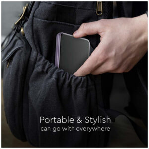 V-TAC MagSafe Power Bank 5000mAh 20W με Θύρα USB-C Μωβ