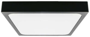 V-TAC Πλαφονιέρα Οροφής Εξωτερικού Χώρου με Ενσωματωμένο LED σε Μαύρο Χρώμα 7650