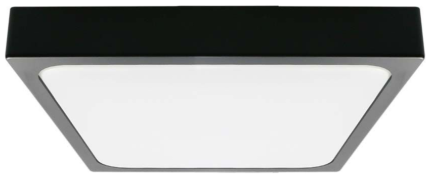 V-TAC Πλαφονιέρα Οροφής Εξωτερικού Χώρου με Ενσωματωμένο LED σε Μαύρο Χρώμα 7650