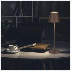 V-TAC Πορτατίφ με Καφέ Καπέλο και Καφέ Βάση