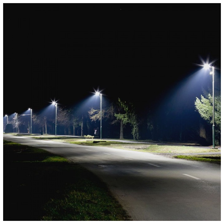 V-TAC Στεγανό Φωτιστικό Δρόμου με Ενσωματωμένο LED σε Μαύρο Χρώμα 21529