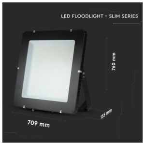 V-TAC Στεγανός Προβολέας LED 1000W Ψυχρό Λευκό 6500K IP65