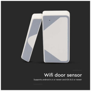 V-TAC WiFi Αισθητήρας Πόρτας/Παραθύρου σε Λευκό Χρώμα 6782