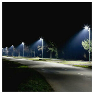 V-TAC Φωτιστικό Δρόμου LED SMD 50W 4700lm 110° Samsung Chip Ψυχρό Λευκό Γκρι Σώμα IP65 21528