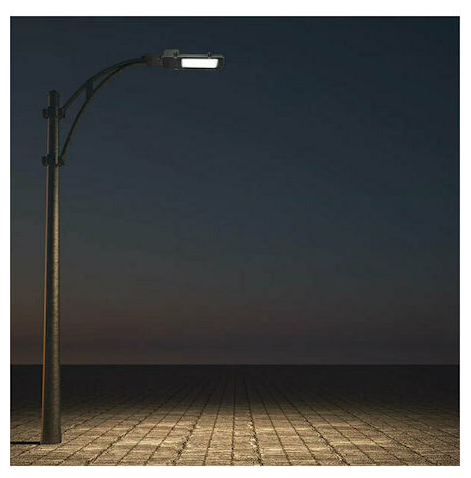 V-TAC Φωτιστικό Δρόμου LED SMD 50W 4700lm 110° Samsung Chip Ψυχρό Λευκό Γκρι Σώμα IP65 21528