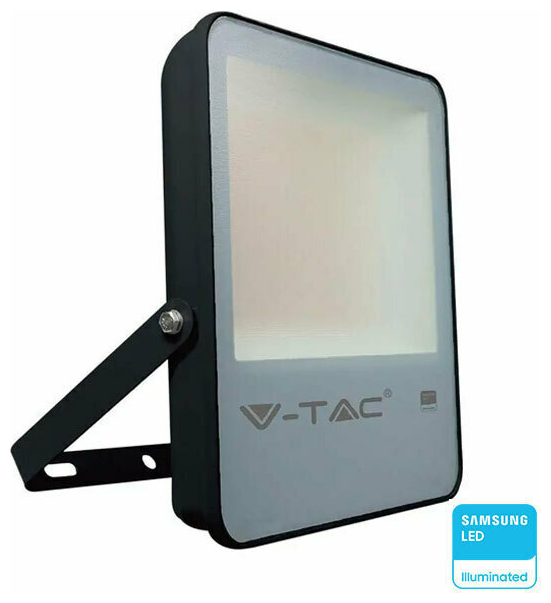 V-TAC Προβολέας LED SMD Evolution 50W 6850lm 137lm/W 100° IP65 Samsung Chip G8 High Lumen Μαύρο Σώμα Φυσικό Λευκό 20404