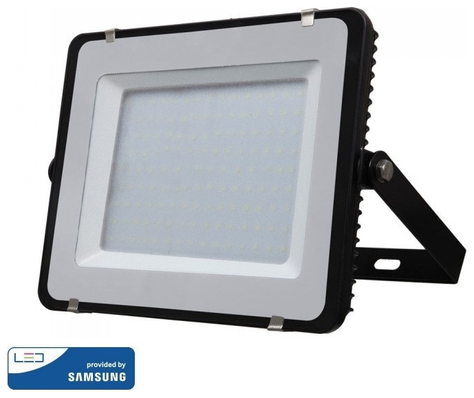 V-TAC Προβολέας LED SMD Slim 150W 100° 17300lm IP65 Samsung Chip G2 High Lumen Μαύρο Σώμα Ψυχρό Λευκό 21773