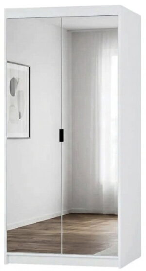 Ντουλάπα Ester 2D δίφυλλη-Leuko