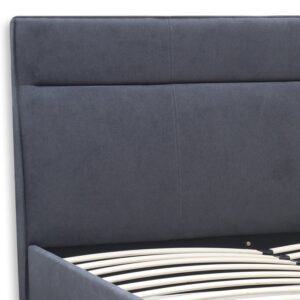 Κρεβάτι Marvel Megapap υφασμάτινο χρώμα ανθρακί 160x200εκ.