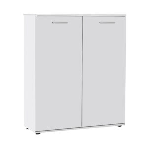 Ντουλάπι - παπουτσοθήκη 24 ζευγών Ultra Megapap δίφυλλο χρώμα λευκό 91x35x108εκ.