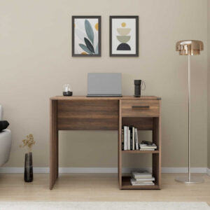 Γραφείο εργασίας Concept Megapap χρώμα καρυδί 90x52x75εκ.