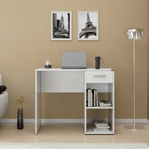 Γραφείο εργασίας Concept Pc Megapap χρώμα λευκό 90x52x75εκ.