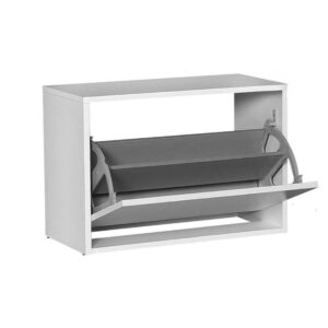 Παπουτσοθήκη Step Megapap 6 ζευγών χρώμα λευκό 60x30x42εκ.