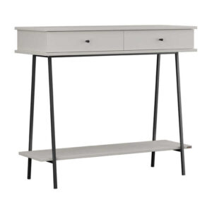 Κονσόλα Elite Megapap χρώμα λευκό του πάγου 100x40x88εκ.