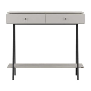 Κονσόλα Elite Megapap χρώμα λευκό του πάγου 100x40x88εκ.